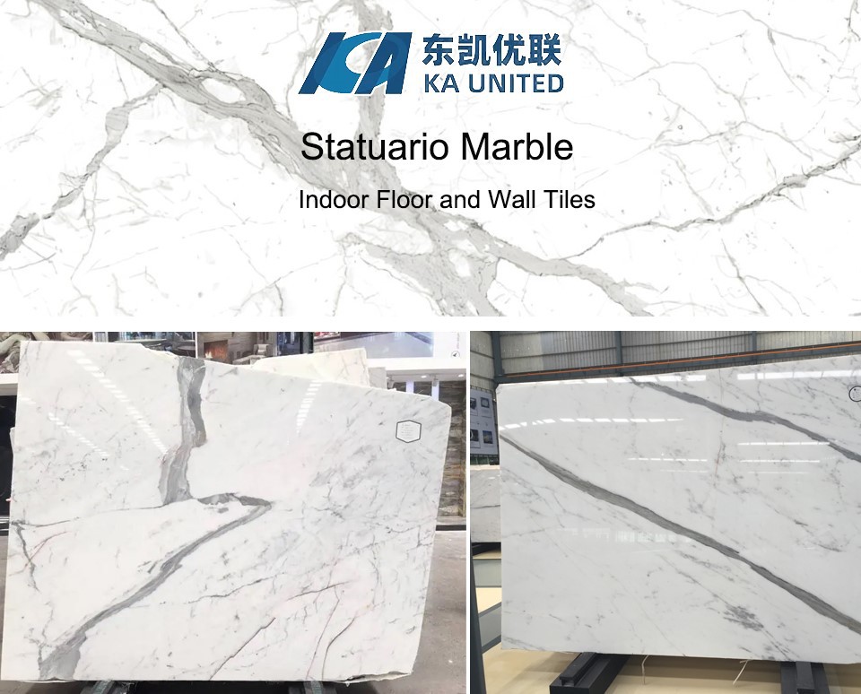 statuario classic polished marble tile
