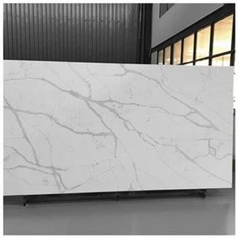 Dalle de quartz Calacatta Arno