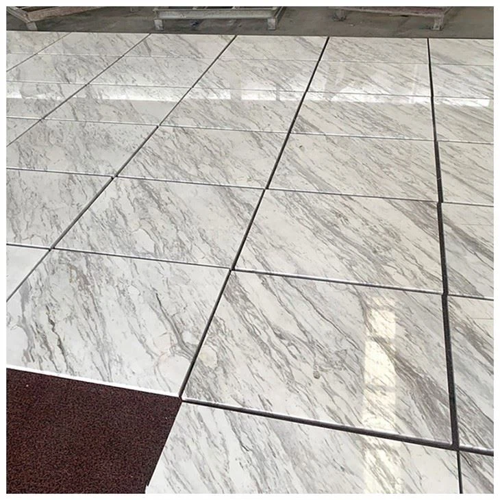 Volakas White Marble Floor Tiles