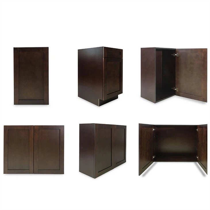 Armoire murale de cuisine Shaker expresso