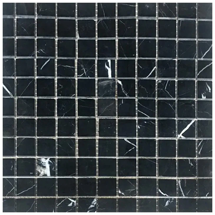 Nero Marqunia Black Marble Mosaic Tiles