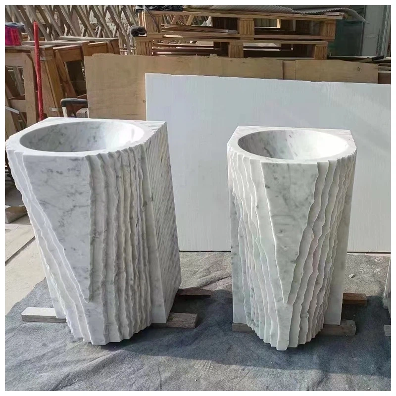 marble pedestal wash basin