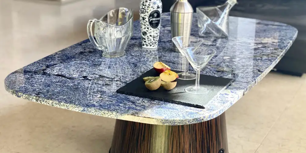 Blue Gold- How to Grade and Identify Premium Azul Bahia Granite for 2026 Luxury Projects Blue Gold- How to Grade and Identify Premium Azul Bahia Granite for 2026 Luxury Projects
