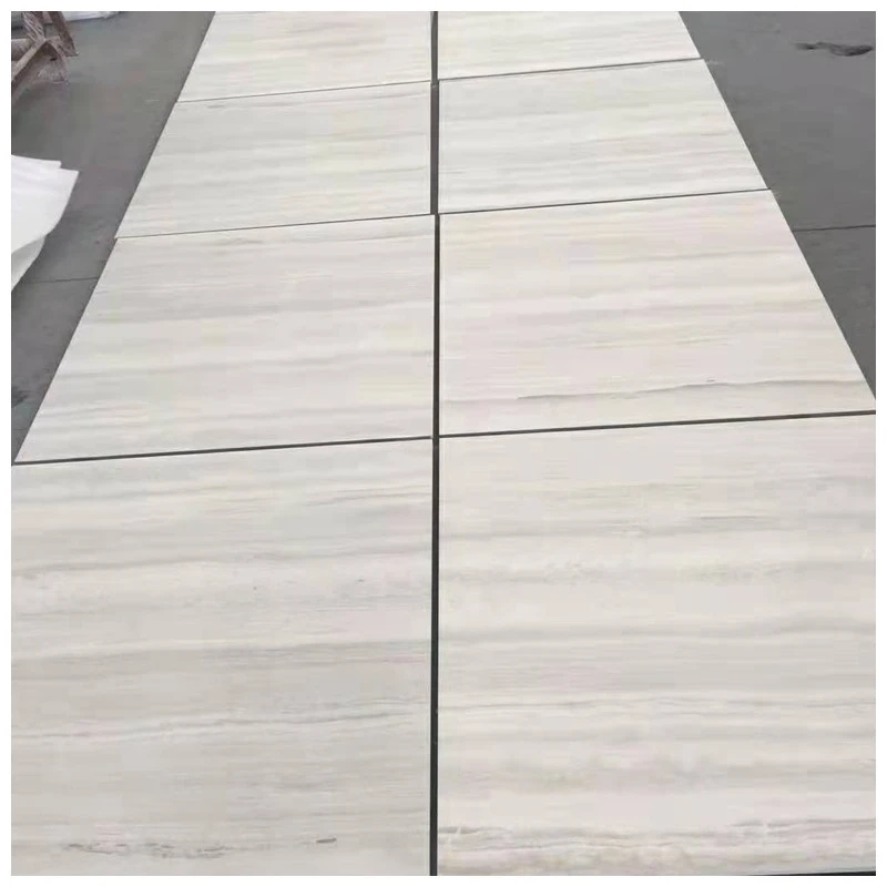 Wooden White Marble Tile Wooden White Marble Tile