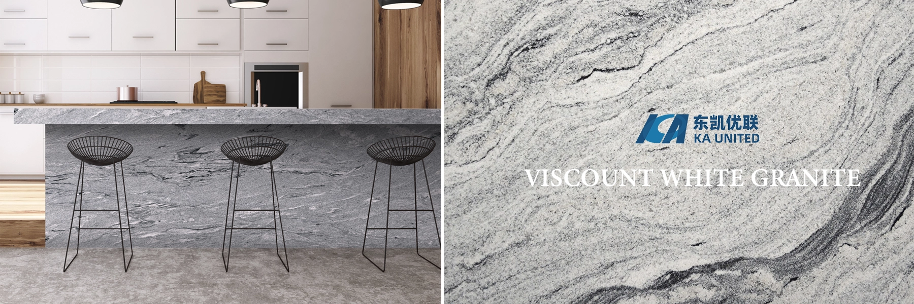 Viscount White Granite Kitchen Countertop Projects KA UNITED Viscount White Granite Kitchen Countertop Projects KA UNITED