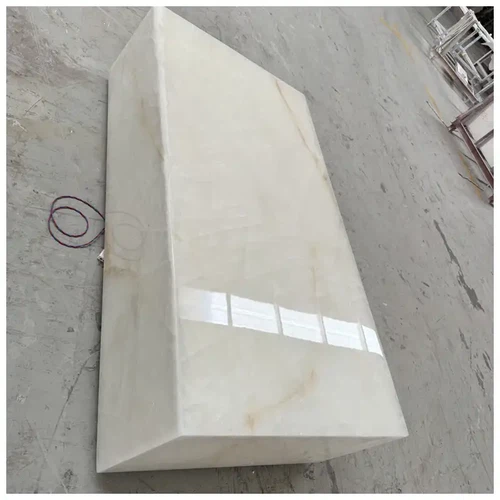 White Onyx Plinth Tables White Onyx Plinth Tables