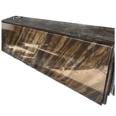 Comptoirs en granit brun foncé