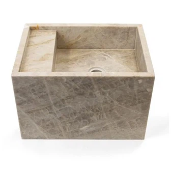 Lavabo en quartzite Taj Mahal